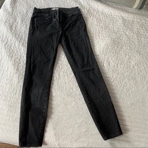 Madewell black high rise jeans